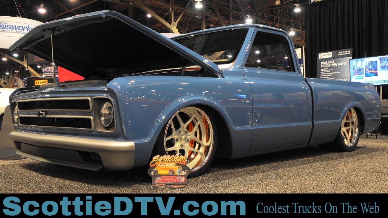 1968 Chevrolet C/10 Street Truck GM Design Award Winner  2018 SEMA Show