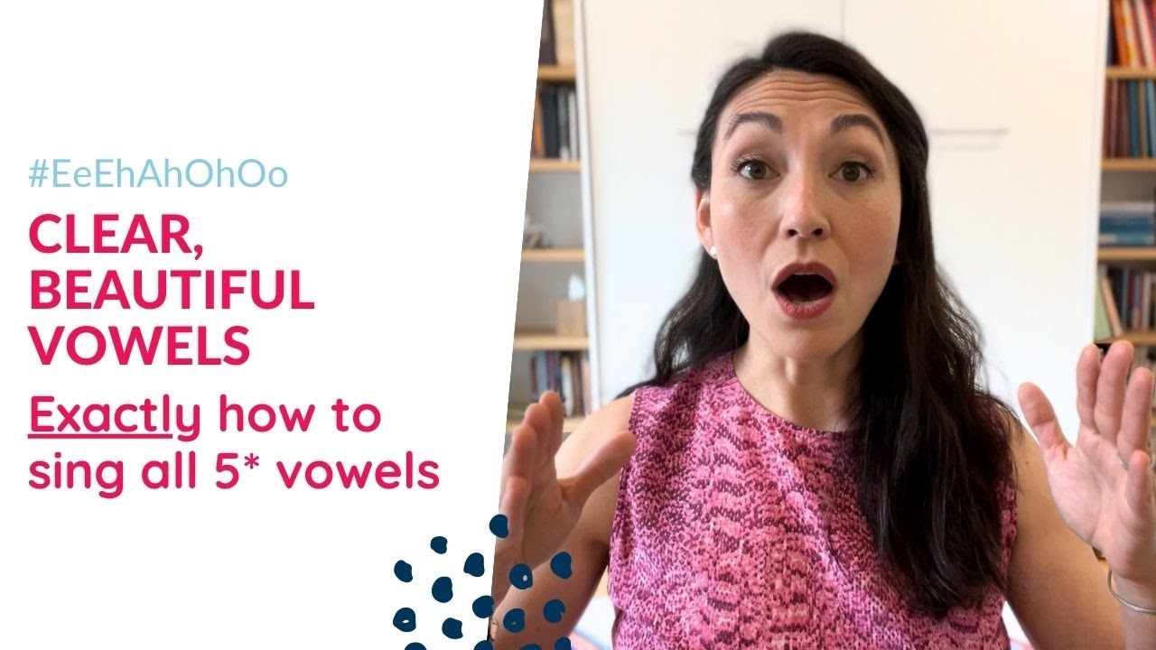 Clear, Beautiful VOWELS!! Free PDF - Exactly how to sing ee, eh, ah, oh and oo without tension.