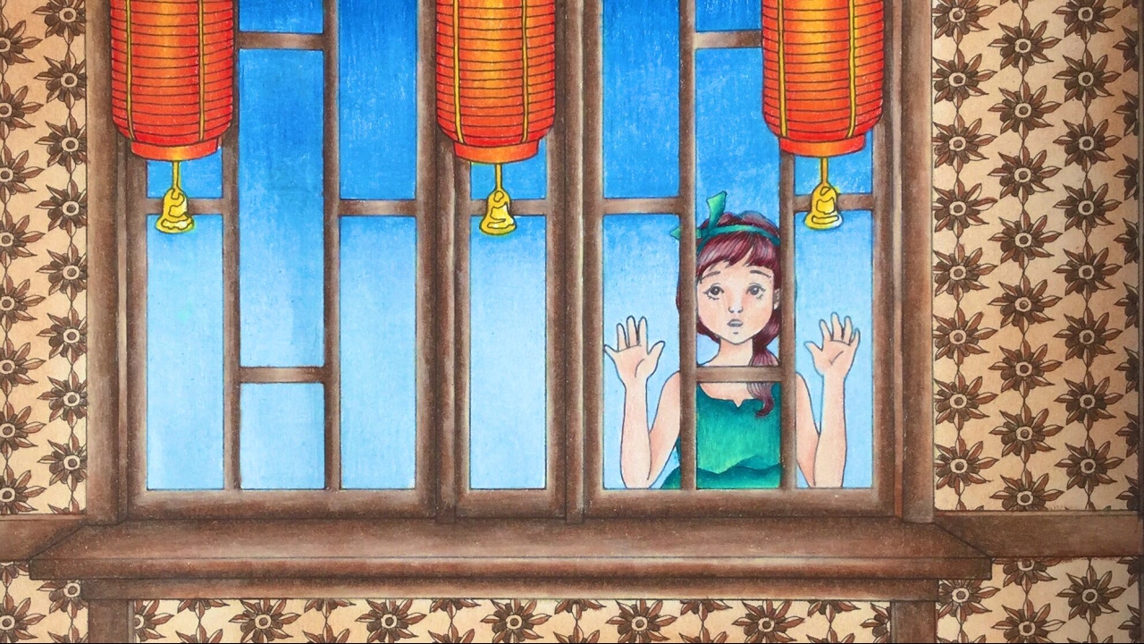 THE TIME GARDEN by Daria Song - color tutorial - prismacolor pencils