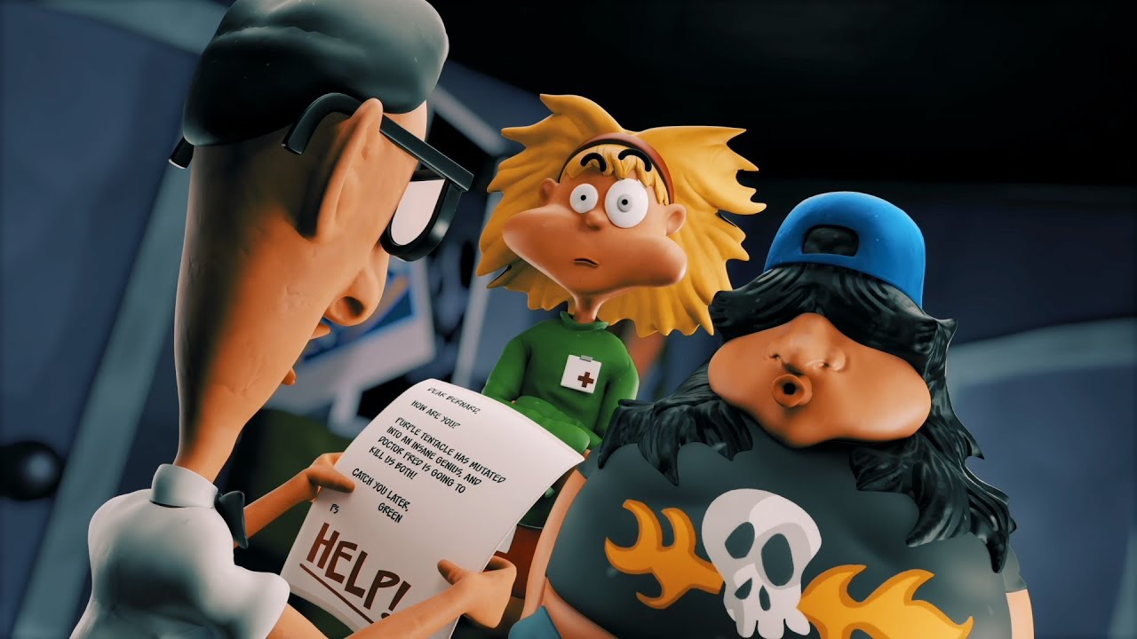 Day of the Tentacle | Intro remake | Blender