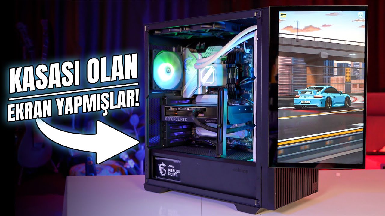 Zalman Z10 DS İnceleme! Önünde 15.6'' MONİTÖR Olan Kasa Gerçek mi?