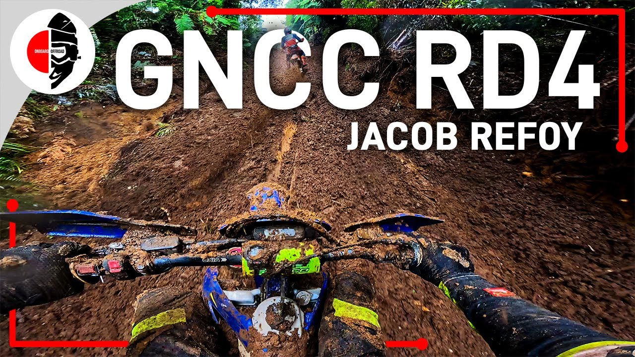 Jacob Refoy's MASTERCLASS in the Mud | 2024 GNCC New Zealand - RD4: Maddix Park