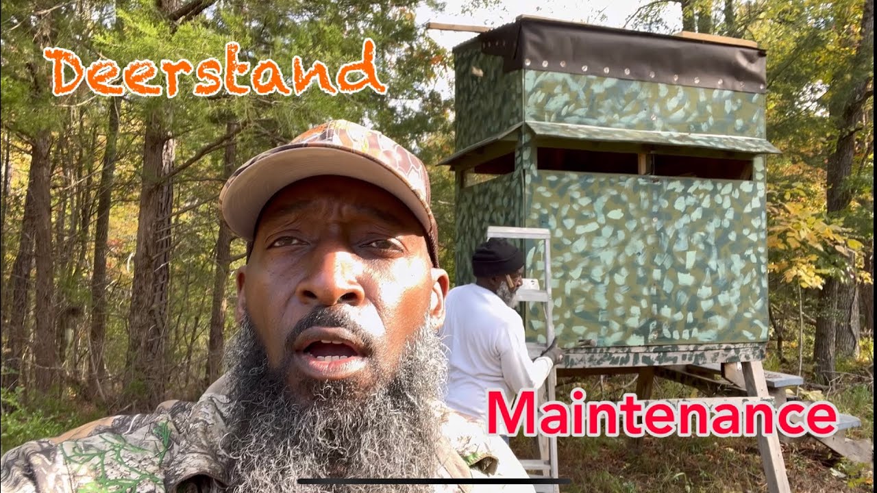 Подготовили Pops Deerstand и ещё пару участков для охоты к сезону 2022 года.