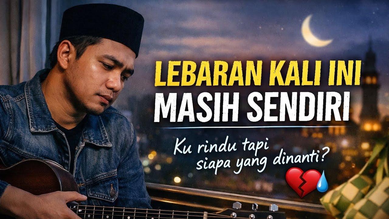 Lagu akustik sedih terbaru | lebaran kali ini masih sendiri | lagu galau