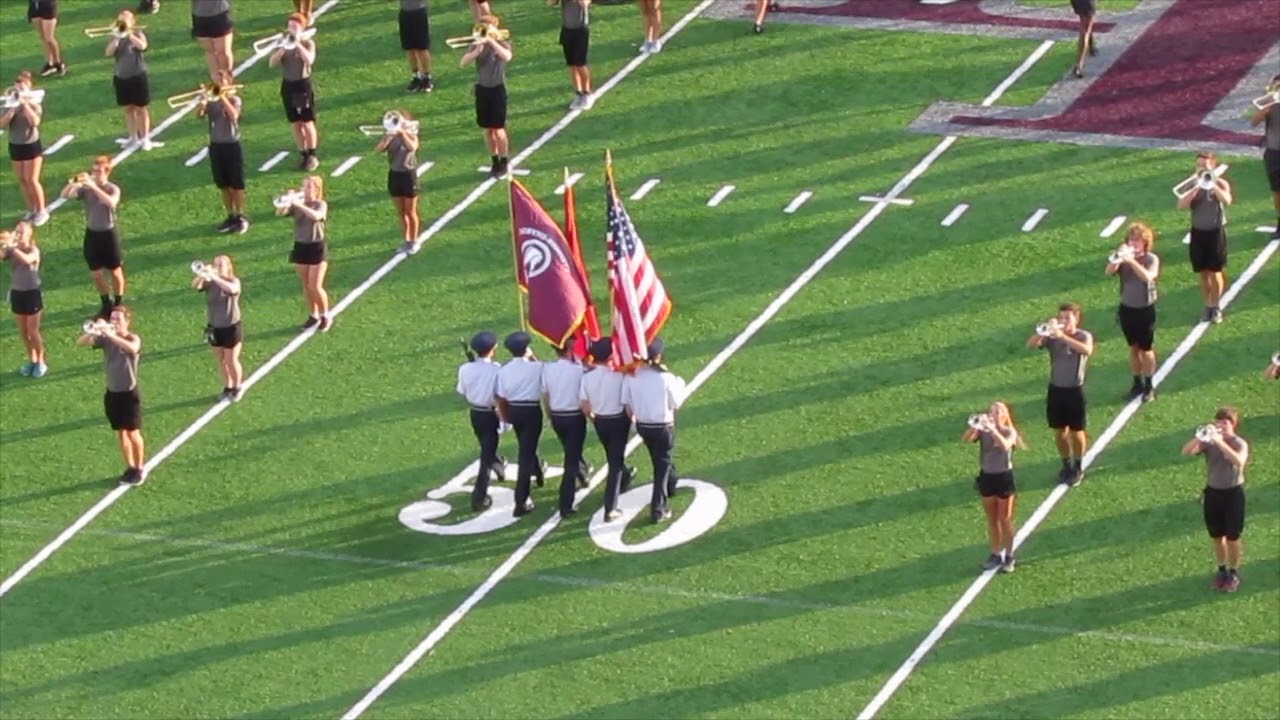 DB AF JROTC Football Game Day Color Guard - 23 Aug 2019