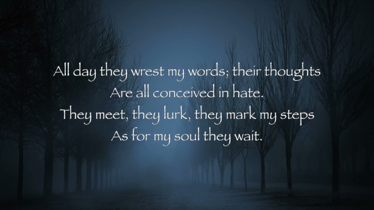 Psalm 56 (w/lyrics) female voice