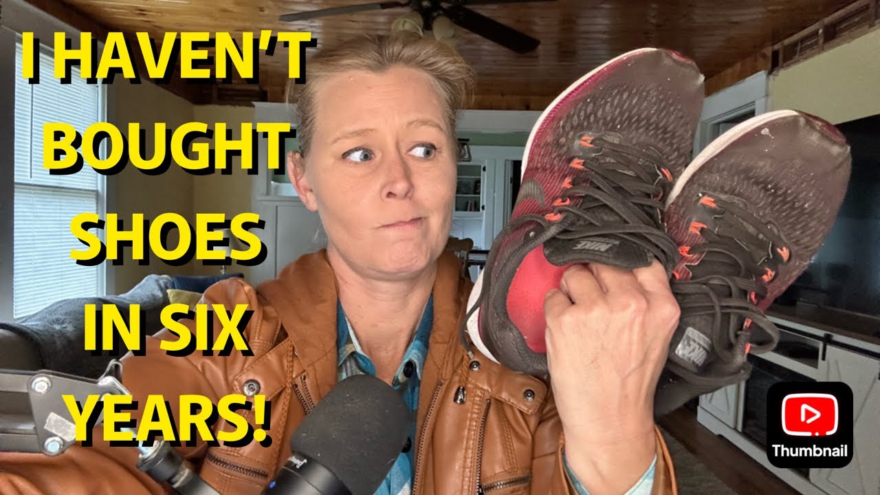 BEYOND FRUGALITY: I HAVEN'T BOUGHT SHOES IN 6 YEARS!