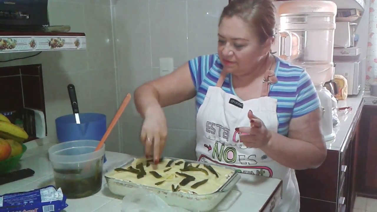 Soufle de pollo, Espaguetti y Crema de ajo