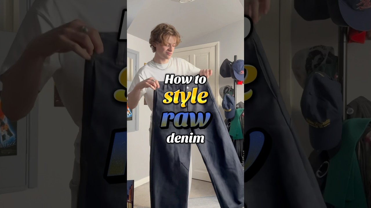 How to raw denim&hellip; #styletips #fashion #fashiontips #mensfashion #streetwear