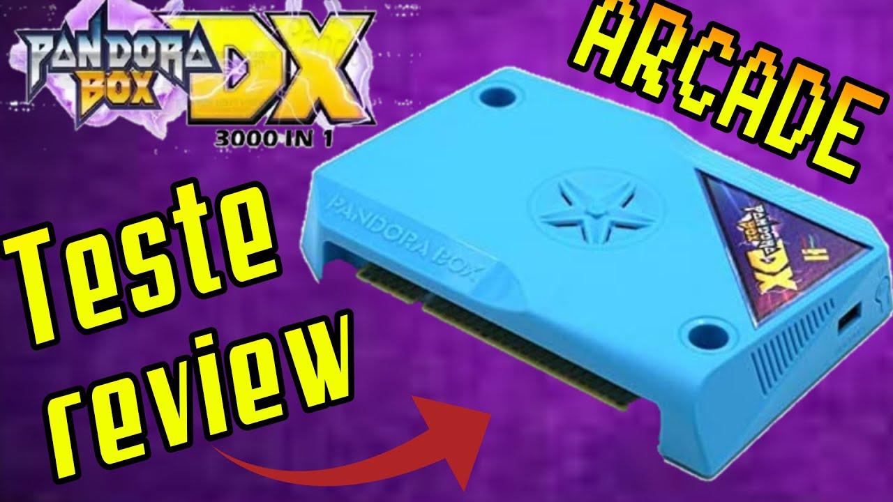 PANDORA BOX DX ARCADE Unboxing Review e Teste