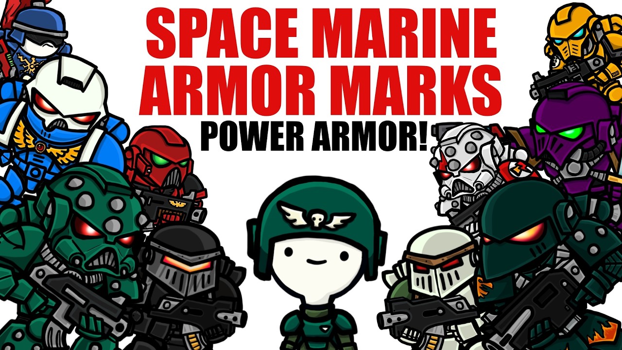 Space Marine Armor Marks | Warhammer 40k Lore