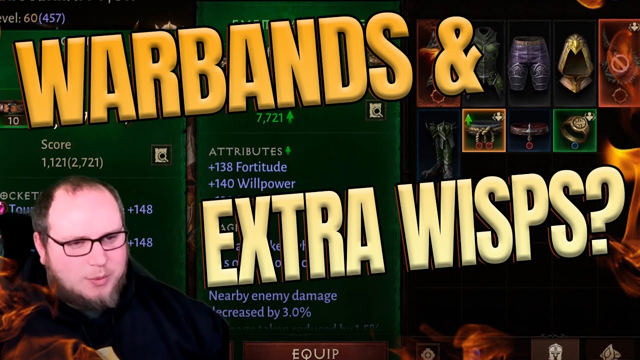 Get Extra Wisps by Leaving your Warband! | Diablo Immortal