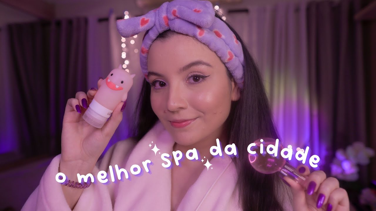 ASMR | vem relaxar nesse SPA 🧖🏻‍♀️ ✨ (roleplay) skincare e massagem