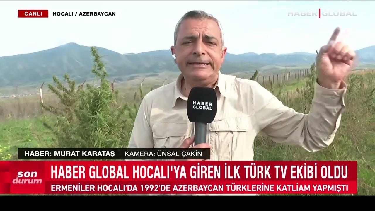 Haber Global Hocalı'ya Giren İlk Türk Tv Ekibi Oldu! Azerbaycan Hocalı'yı İhya Ediyor!