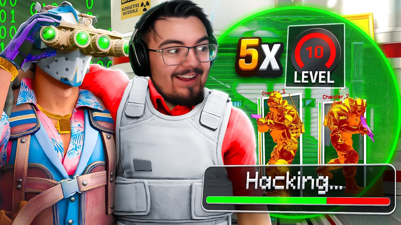 AMERICAN PRO with CHEATS vs. 5 FACEIT LEVEL 10s&hellip; (1vs5)
