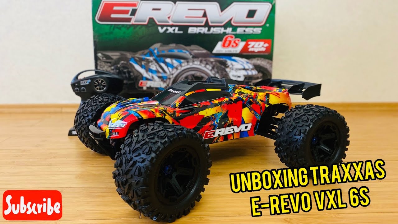 Unboxing Traxxas E-Revo VXL 2.0 пожалуй ЛУЧШАЯ RC ТАЧКА от TRAXXAS! | new TRAXXAS