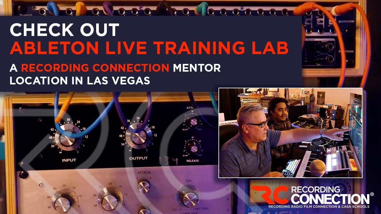 Ableton Live Training Lab: A Recording Connection Mentor Location in Las Vegas