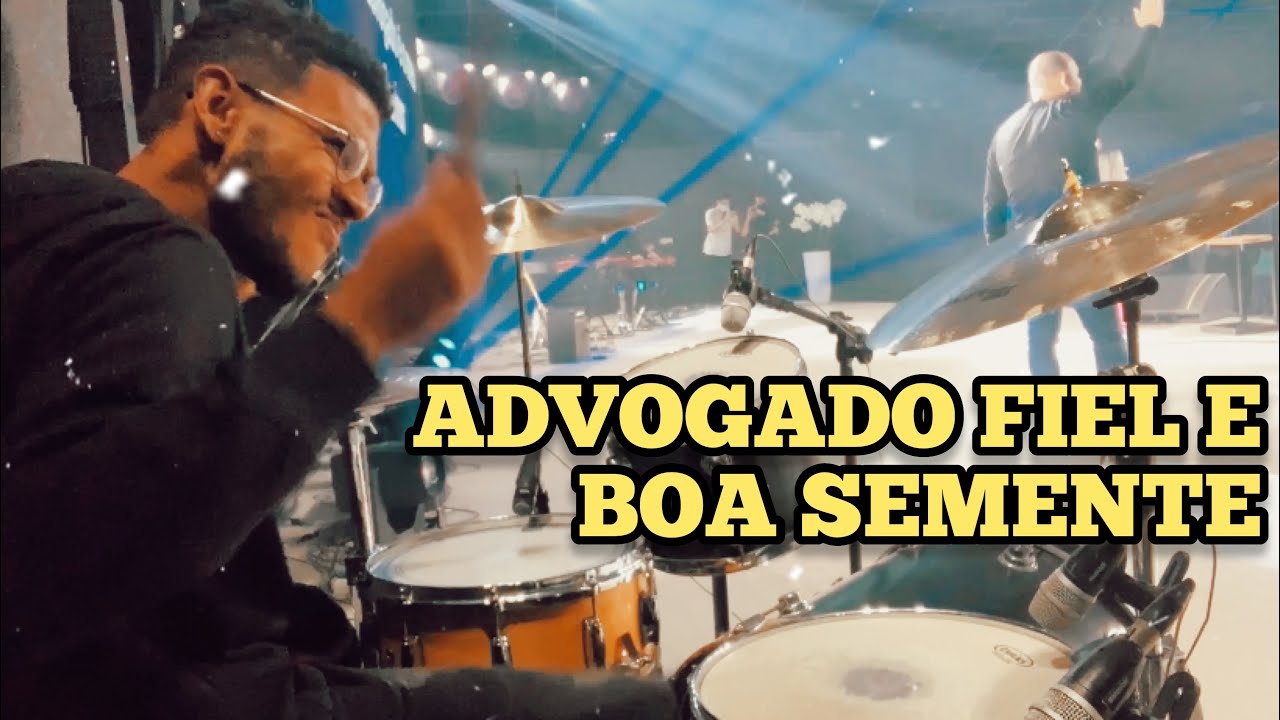ADVOGADO FIEL E BOA SEMENTE, Com Bruna Karla #drumcover Matheus Falcao