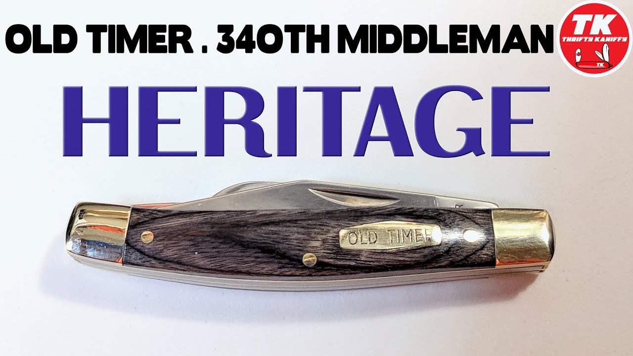 Old Timer 34OTH Middleman Heritage Stockman Pocket Knife