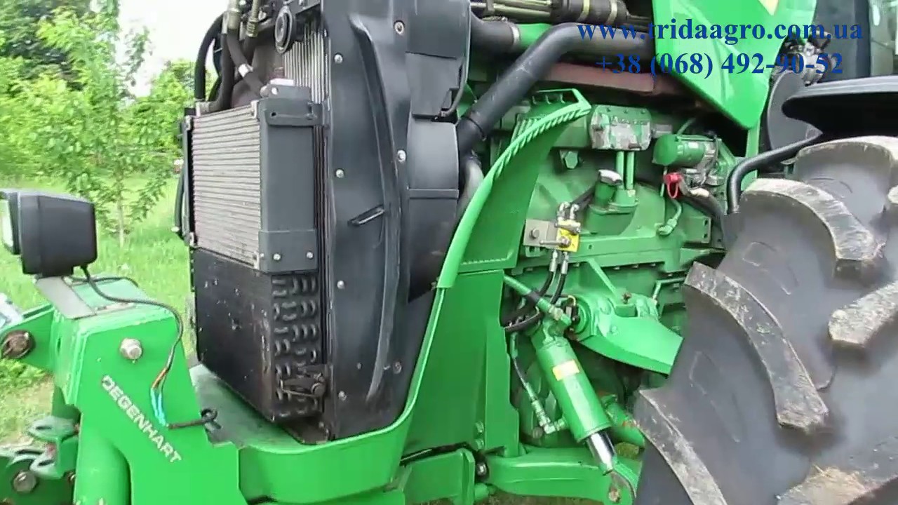 Обзор трактор John Deere 8220 (2003)