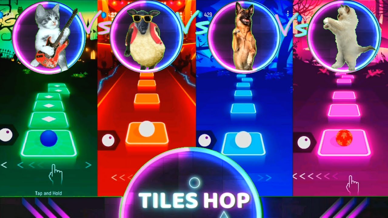 Funny animals | Tiles Hop | GamePlay | Part8