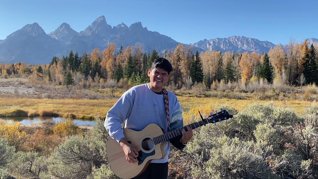 Ghost Town - Kanye West (Acoustic Cover) at the Grand Tetons