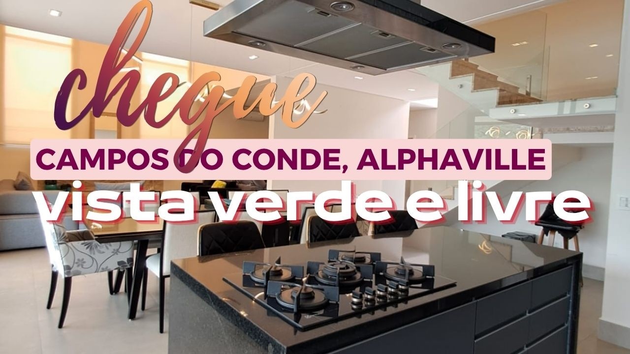 ALPHAVILLE RESIDENCIAL CAMPOS DO CONDE | VISTA VERDE E PÉ DIREITO DUPLO
