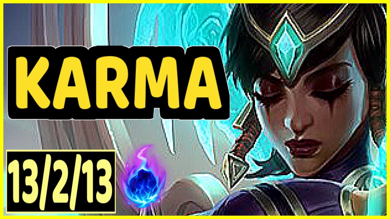 KARMA VS SYNDRA - 13/2/13 KDA MID GAMEPLAY