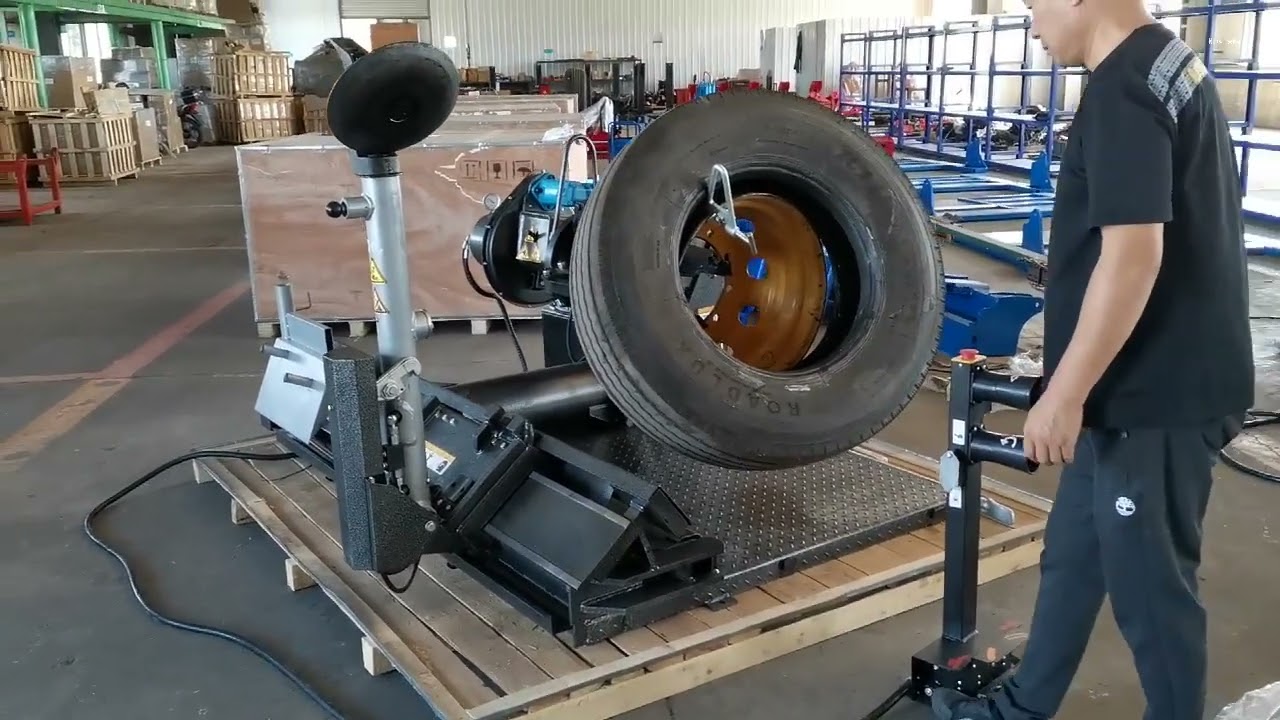 Truck tire changer T980 with hydraulic motor : 14