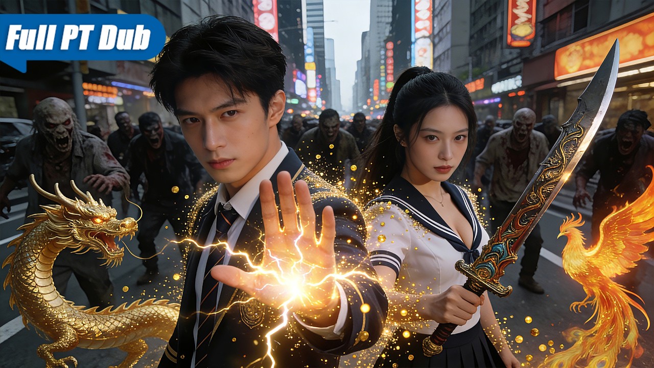 Pobre ridicularizado como Mago Amaldiçoado—mas imortal, uma bomba nuclear ambulante! #cdrama #viral