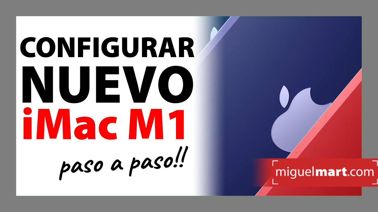 iMac M1: Configurar NUEVO iMac M1 desde cero 🔥 PASO A PASO 2021
