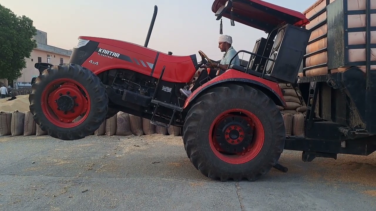 Kartar 5936 tractor golabtark 4x4 #viralvideo #viralshorts#automobile #farming #hppower #trending
