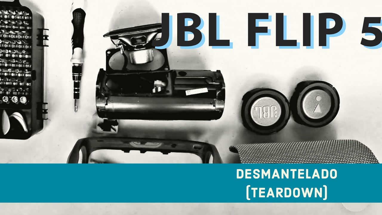 JBL FLIP 5 QUE HAY DENTRO ⁉️(TEARDOWN) 🔊