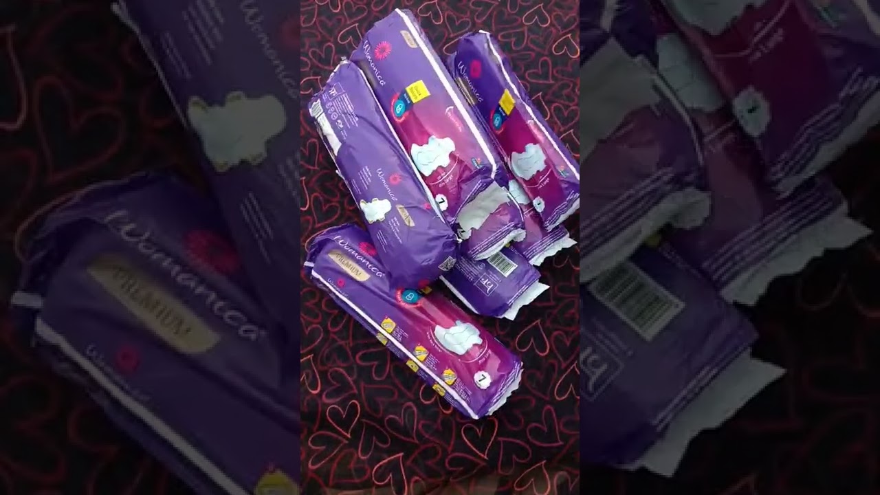 Best sanitary pads review ll pack of 8 ll Meesho sanitary pad ll Womanica Premium #shorts