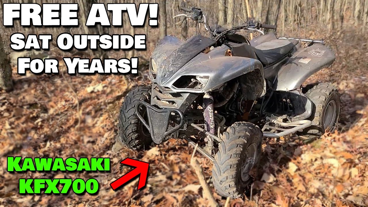 Can We Save This Neglected Kfx700 After 7 Years Of Abandonment?