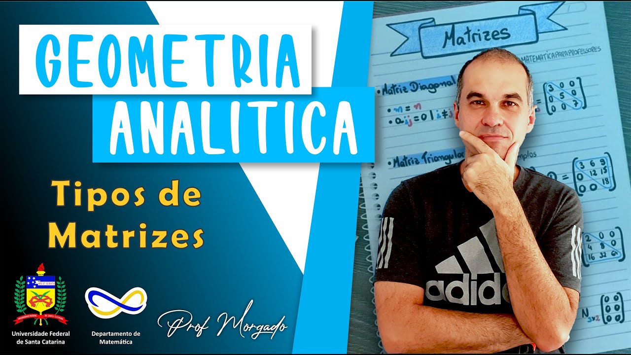 Geometria Analítica ⭐ Videoaula 1.1 ⭐ Tipos de matrizes