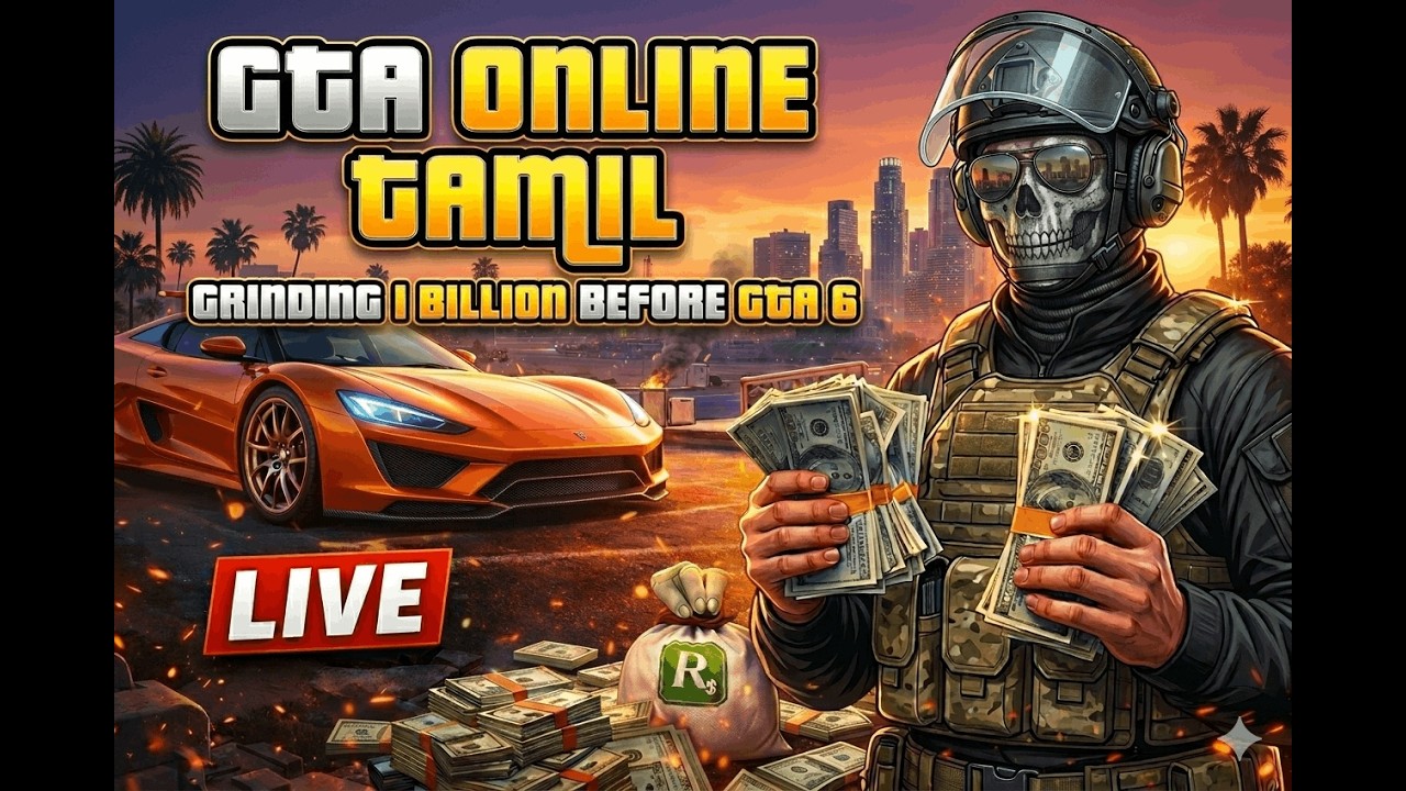 🔴 GTA Online LIVE | Money Grinding | Tamil