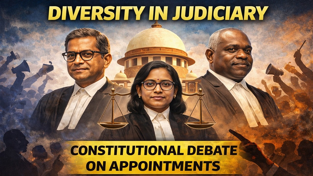 Diversity in Judiciary - Constitutional Debate on Appointments | Current Affairs | UPSC | SSC | PCS