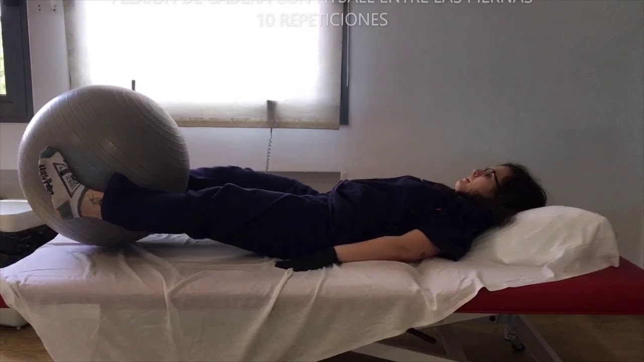 Ejercicios de movilidad y flexibilización con fitball tras daño cerebral