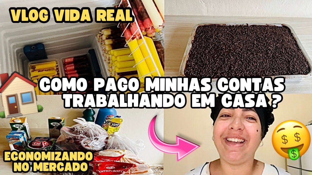 💥 A REALIDADE! VENDAS EM CASA + BOLO DE LIQUIDIFICADOR + COMPRAS COM 100 REAIS! 