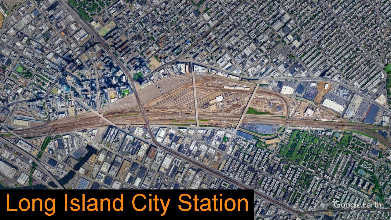 Satellite Tour of Long Island City Train Station, New York