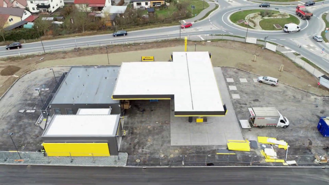 Baudokumentation mit Drohne Markt Hirschaid