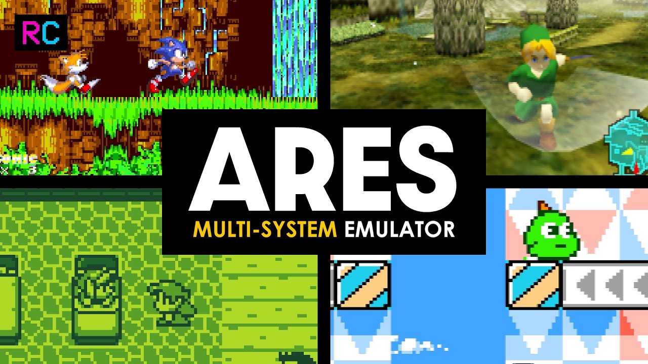 ARES — мультисистемный эмулятор + шейдеры