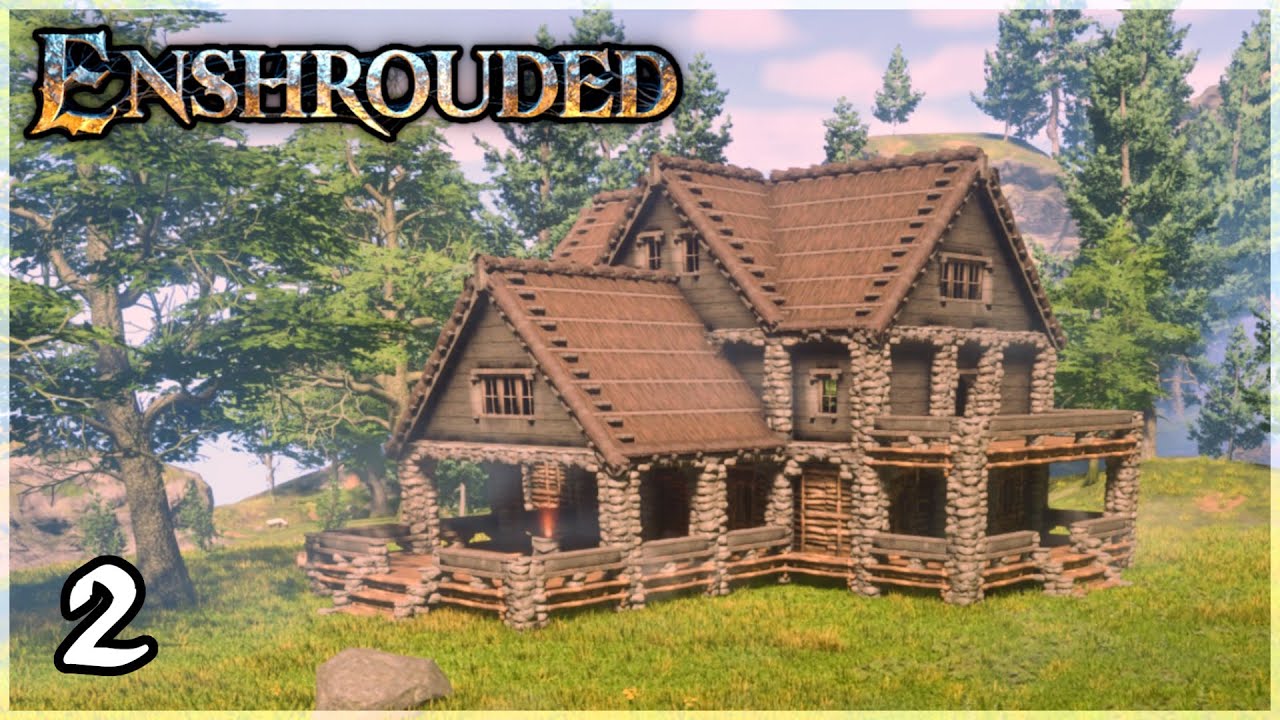 Building a Big Starter House! [Enshrouded Ep. 2]