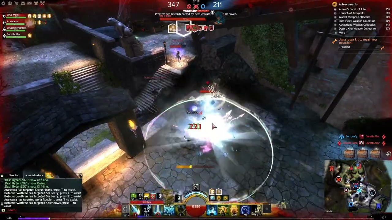 Gw2 : Dagger/dagger druid pvp Beta week