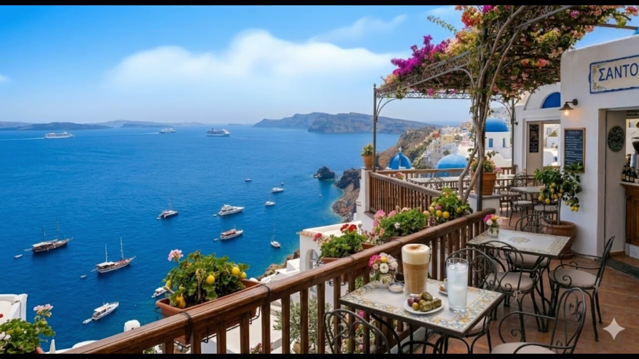 Peaceful Atlantic Ocean View 🌊 Relaxing Piano Ambience　【作業用BGM・読書時間・ゆったりとした時間に】