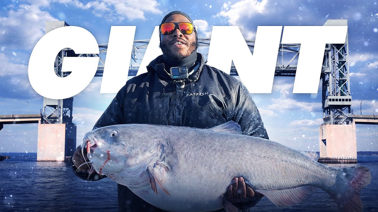 2 Days Fishing For A 100lb Catfish-How To Find Trophy Catfish