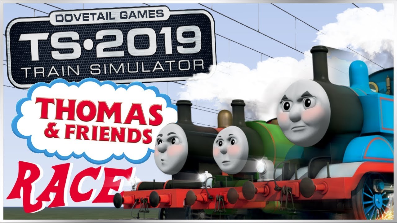 Train Simulator 2019 — Томас и его друзья (Гонка!)