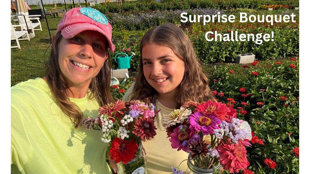 Surprise Bouquet Challenge! (No Peeking Allowed 👀)