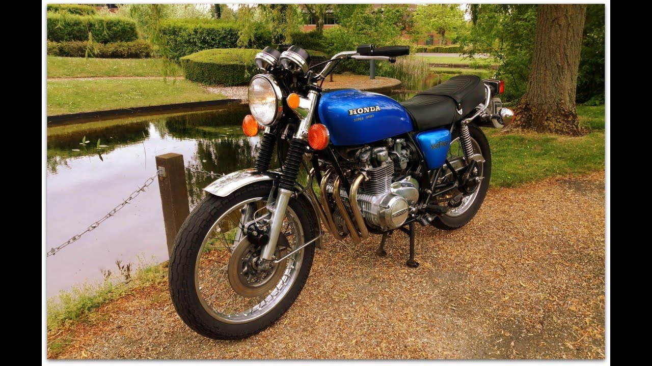 1976 Honda CB550 Four walk around & start up